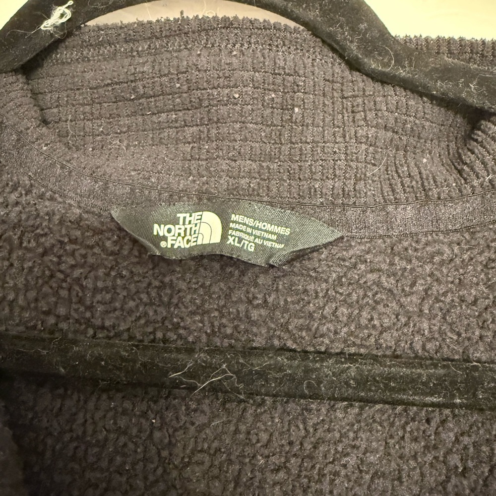 The North Face Men's Dark Gray Zip-Up Sweater XL - Picture 3 of 4